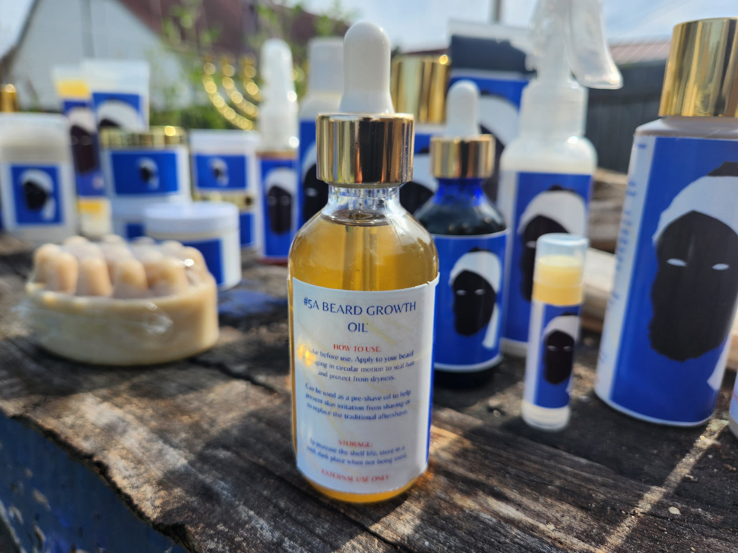 #5A BEARD GROWTH OIL