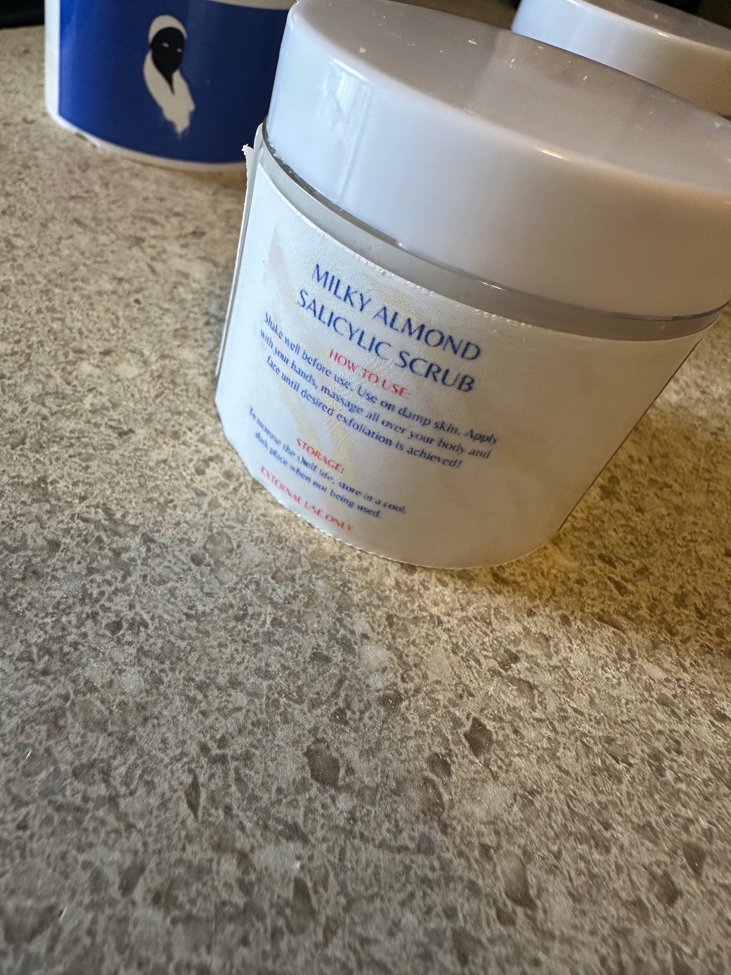 #1 MILKY ALMOND SALICYLIC SCRUB